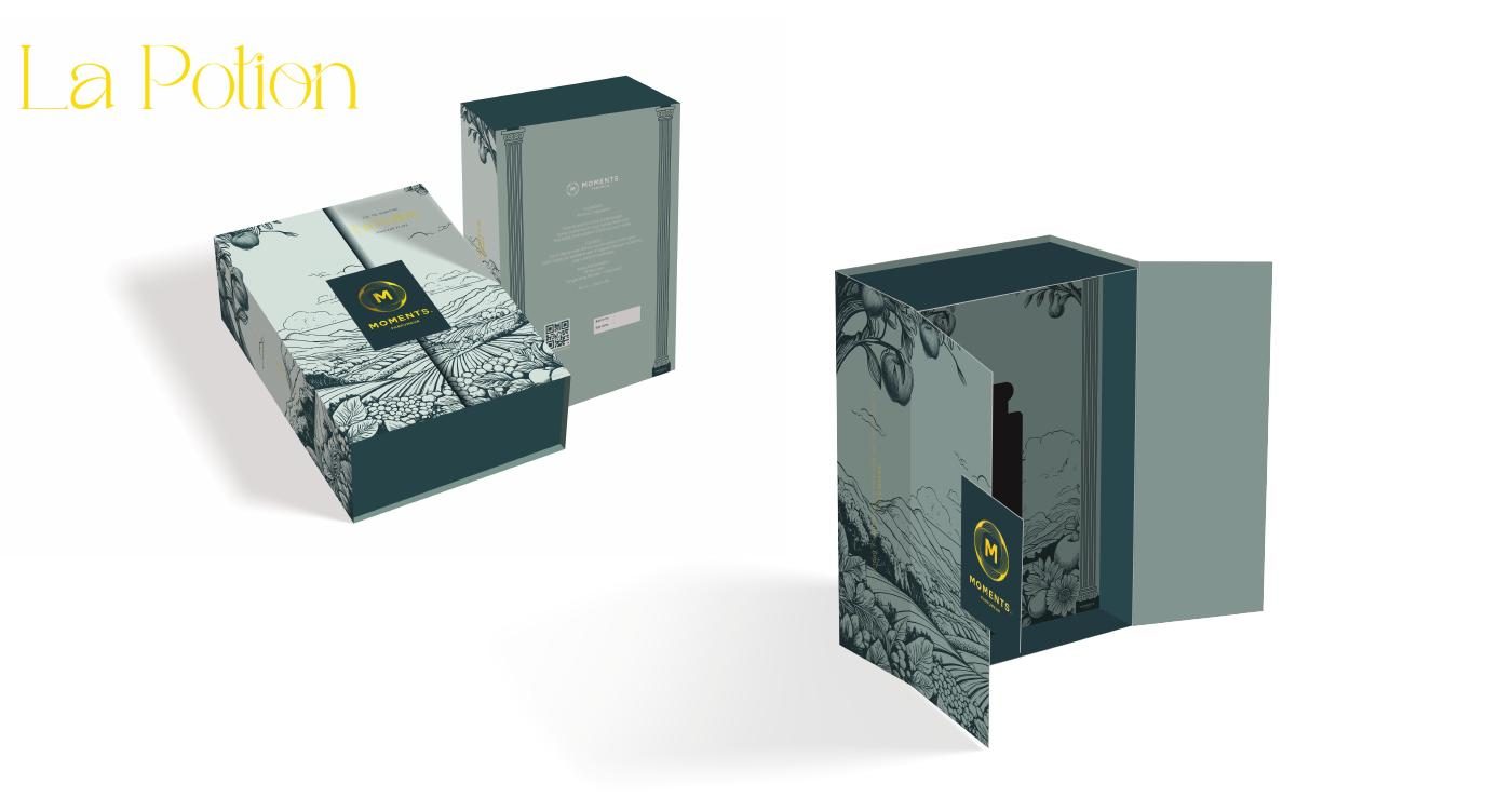 MOMENT by La Potion — Desain Kemasan Parfum